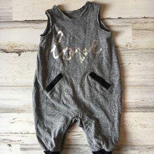 Love Jumper Distressed Edges 3-6 Months
